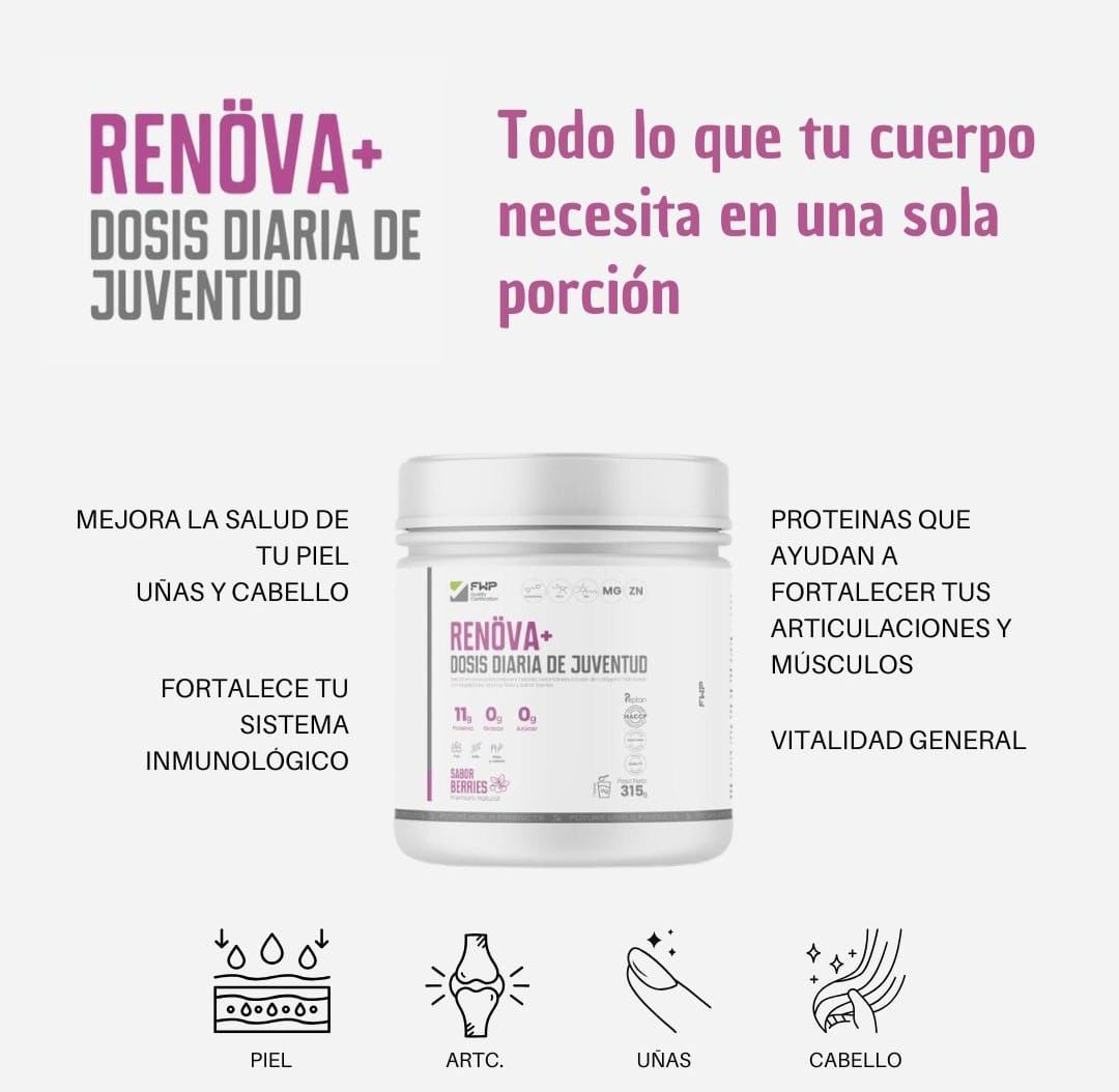 RENÖVA+ | Tu dosis Diaria de Juventud